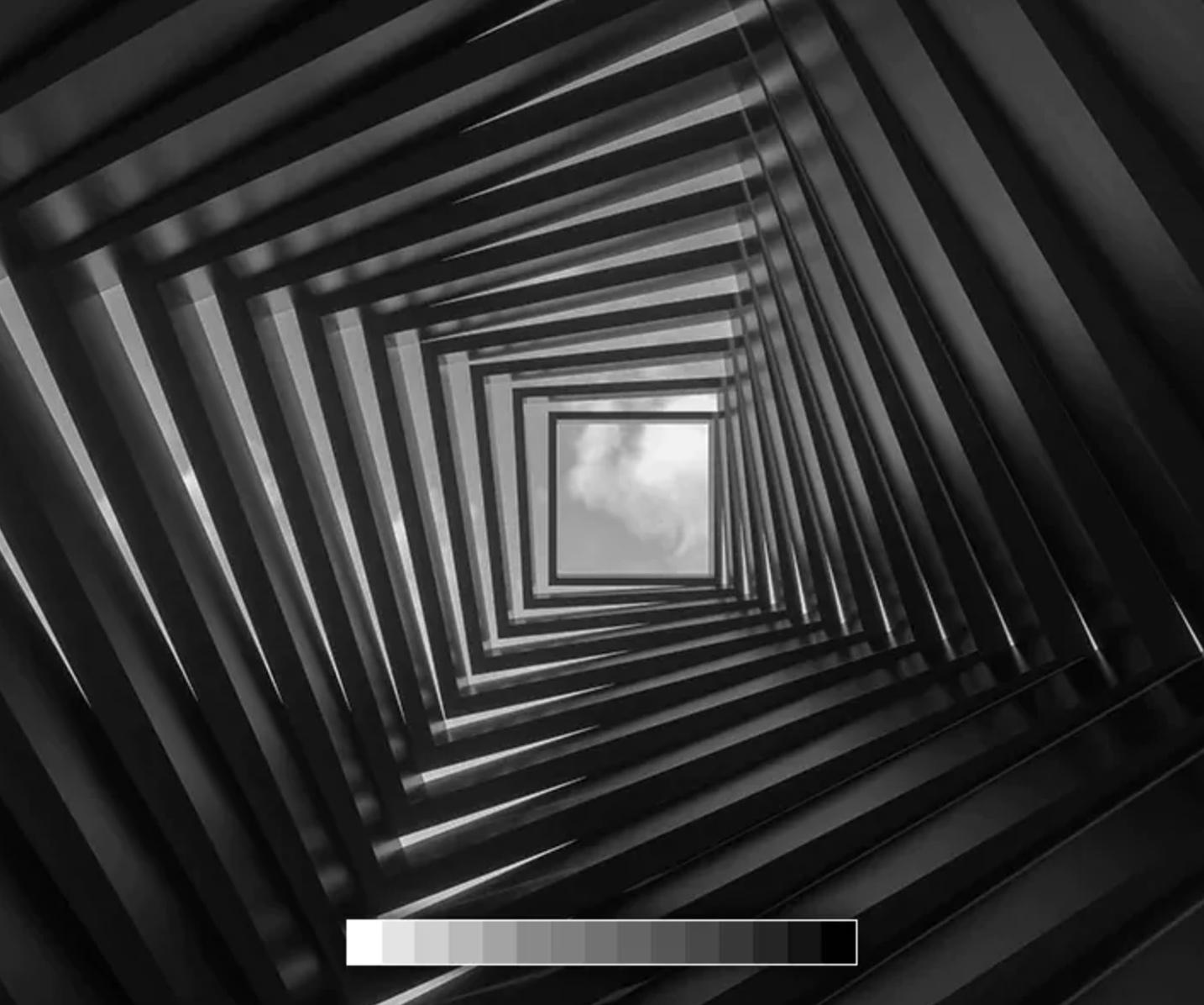 Image showing a endless greyscale