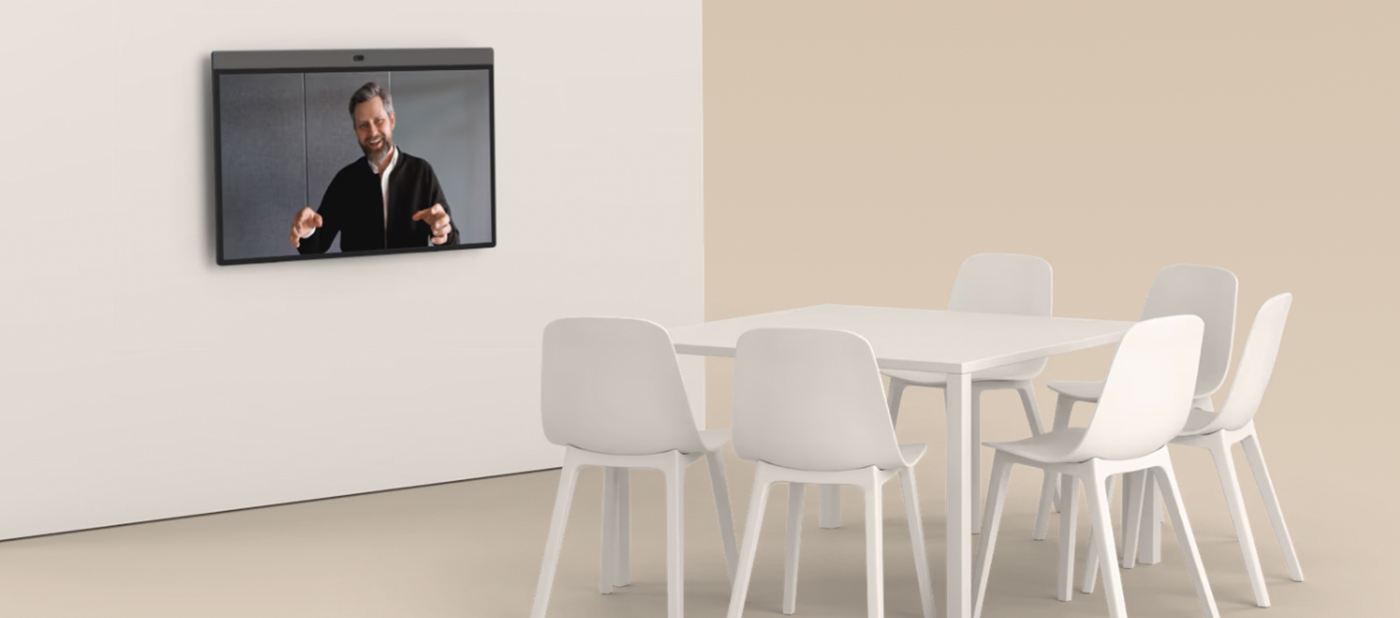 Image showing Neat Board 50 on a wall in a meeting space